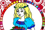 Раскраски для девочек онлайн "Принцесса"