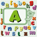 Large and small letters of the English alphabet